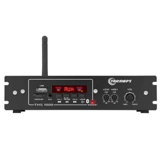 ​​​​​​​RECEIVER 63W TARAMPS THS 1000 por 359,00 à vista no boleto/pix ou parcele em até 10x sem juros. Compre na loja Mundomax!