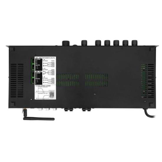 Receiver Taramps THS6000 400W RMS Multicanal Classe D por 1.199,00 à vista no boleto/pix ou parcele em até 12x sem juros. Compre na loja Mundomax!