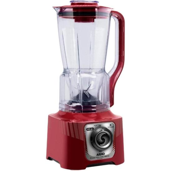 Liquidificador Arno Power Max XXL 2,25L 2200W Vermelho 127V por 0,00 à vista no boleto/pix ou parcele em até 1x sem juros. Compre na loja Mundomax!