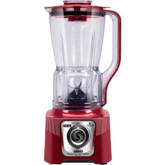 Liquidificador Arno Power Max XXL 2,25L 2200W Vermelho 220V por 0,00 à vista no boleto/pix ou parcele em até 1x sem juros. Compre na loja Mundomax!