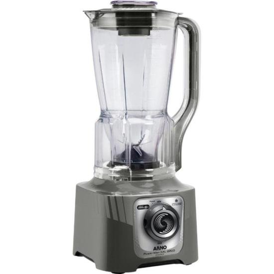 Liquidificador Arno Power Max XXL 2,25L 2200W Cinza 220V por 0,00 à vista no boleto/pix ou parcele em até 1x sem juros. Compre na loja Mundomax!