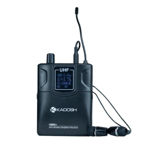 Sistema De Retorno De Palco Kadosh K-800 B6 Sem Fio por 1.599,00 à vista no boleto/pix ou parcele em até 12x sem juros. Compre na loja Mundomax!