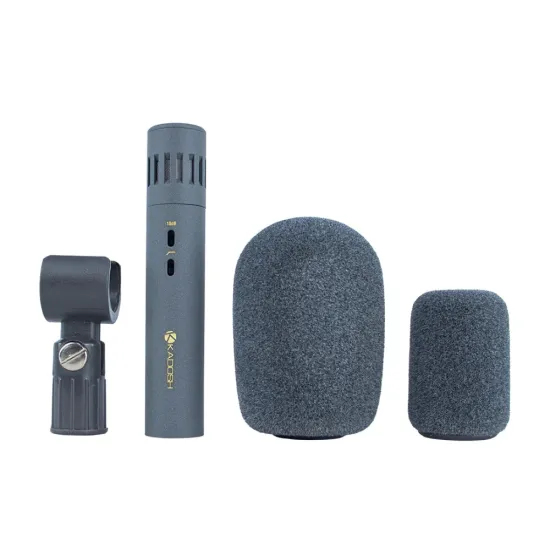 Microfone Condensador Kadosh KR50 Mini Shotgun por 0,00 à vista no boleto/pix ou parcele em até 1x sem juros. Compre na loja Mundomax!
