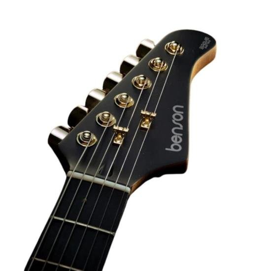 Guitarra Benson Brave One Thinline HH Satin Black por 4.319,00 à vista no boleto/pix ou parcele em até 12x sem juros. Compre na loja Mundomax!
