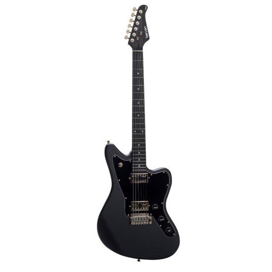 Guitarra Benson Brave Two HH Satin Black por 4.199,00 à vista no boleto/pix ou parcele em até 12x sem juros. Compre na loja Mundomax!