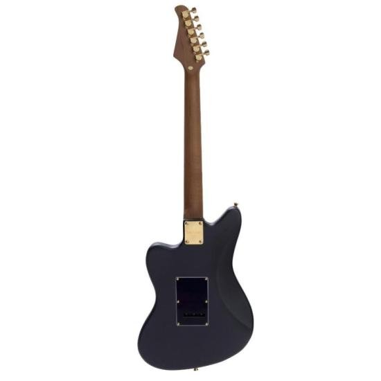 Guitarra Benson Brave Two HH Satin Black por 4.199,00 à vista no boleto/pix ou parcele em até 12x sem juros. Compre na loja Mundomax!