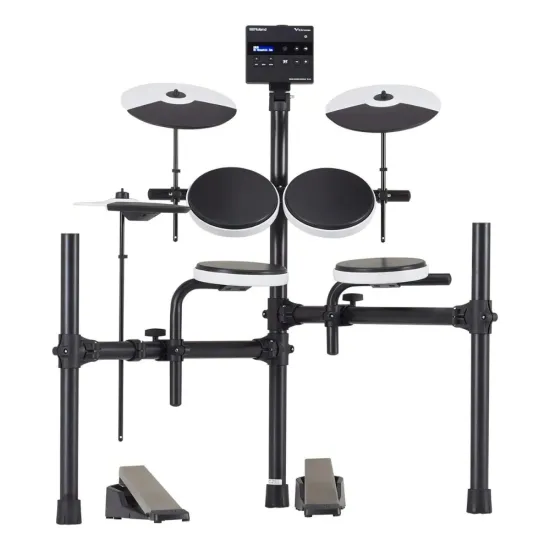 Bateria Eletrônica Roland TD-02K | Kit V-Drums com Módulo TD-02 e Pads por 0,00 à vista no boleto/pix ou parcele em até 1x sem juros. Compre na loja Mundomax!
