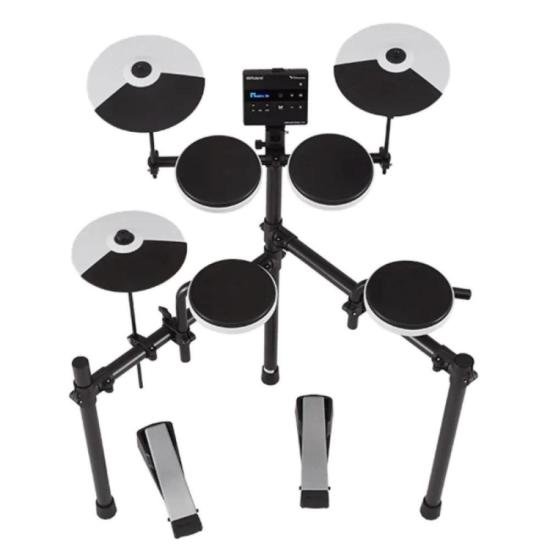 Bateria Eletrônica Roland TD-02K | Kit V-Drums com Módulo TD-02 e Pads por 4.199,00 à vista no boleto/pix ou parcele em até 12x sem juros. Compre na loja Mundomax!