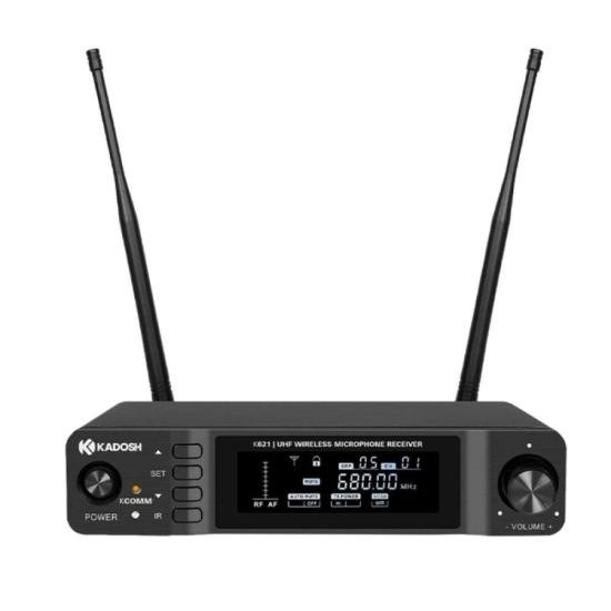 Sistema Microfone UHF Kadosh K621M KCOMM B5 Single Sem Fio por 2.199,00 à vista no boleto/pix ou parcele em até 12x sem juros. Compre na loja Mundomax!