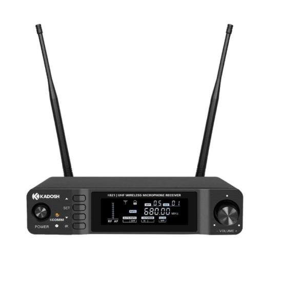 Sistema Microfone UHF Kadosh K621M KCOMM B6 Single Sem Fio por 2.199,00 à vista no boleto/pix ou parcele em até 12x sem juros. Compre na loja Mundomax!