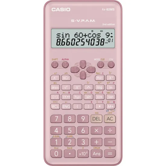 CALC CIENTIFICA CASIO FX-82MS2PK-W4DT RS (88321)