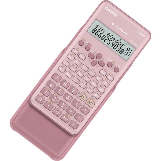 Calculadora Cientifica Casio FX-82MS2PK-W4DT Rosa por 89,00 à vista no boleto/pix ou parcele em até 3x sem juros. Compre na loja Mundomax!