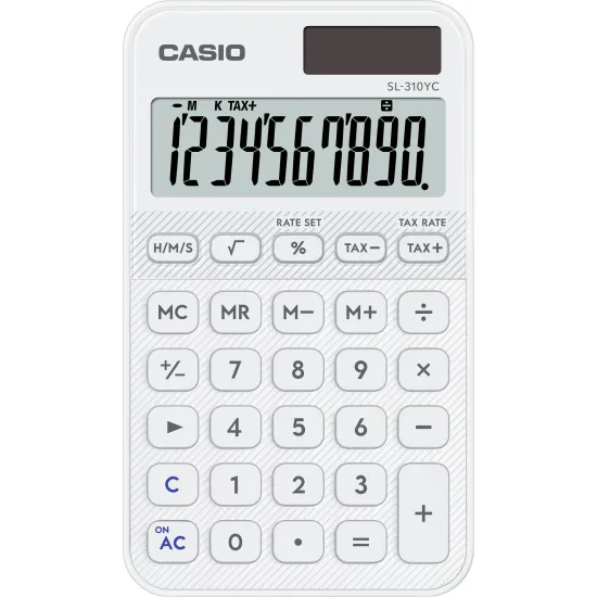 CALC DE BOLSO 10 DIG CASIO SL310YC BR por 0,00 à vista no boleto/pix ou parcele em até 1x sem juros. Compre na loja Mundomax!