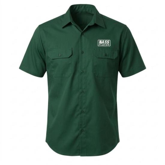 Camisa Work Shirt Manga Curta (Tam GG) Verde por 259,00 à vista no boleto/pix ou parcele em até 10x sem juros. Compre na loja Mundomax!