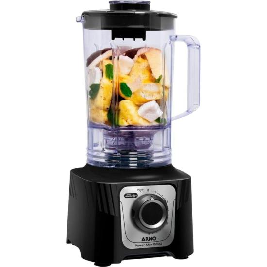 Liquidificador Arno Power Max LN66 2200W Preto 220v por 0,00 à vista no boleto/pix ou parcele em até 1x sem juros. Compre na loja Mundomax!
