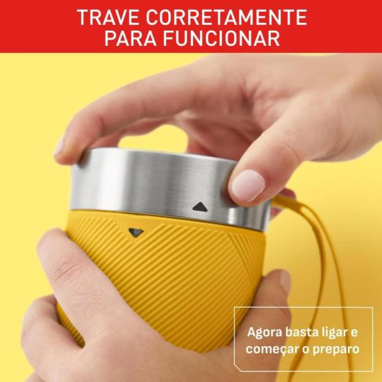 Liquidificador Portátil Arno Lightmix LP00 por 0,00 à vista no boleto/pix ou parcele em até 1x sem juros. Compre na loja Mundomax!