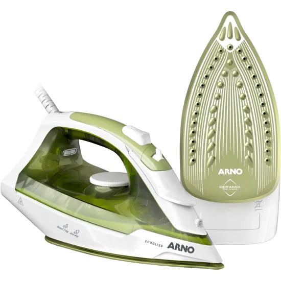 Ferro a Vapor Ecogliss com Base Cerâmica e Modo ECO FEC2 127V (88435)