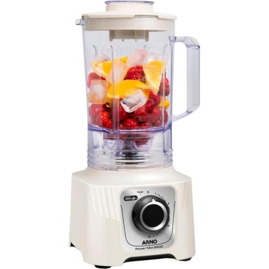 Liquidificador Arno Power Max LN64 2200W Marfim 220V por 0,00 à vista no boleto/pix ou parcele em até 1x sem juros. Compre na loja Mundomax!