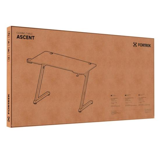 MESA GAMER FORTREK ASCENT por 0,00 à vista no boleto/pix ou parcele em até 1x sem juros. Compre na loja Mundomax!