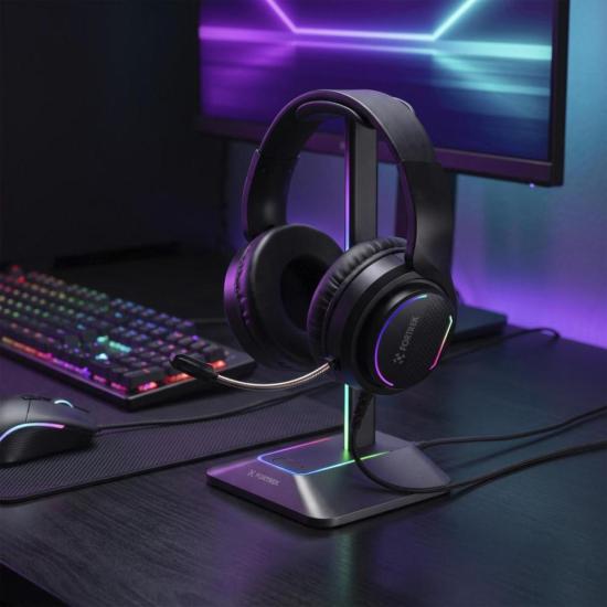 Headset Gamer Fortrek Bold Com Microfone por 0,00 à vista no boleto/pix ou parcele em até 1x sem juros. Compre na loja Fortrek!