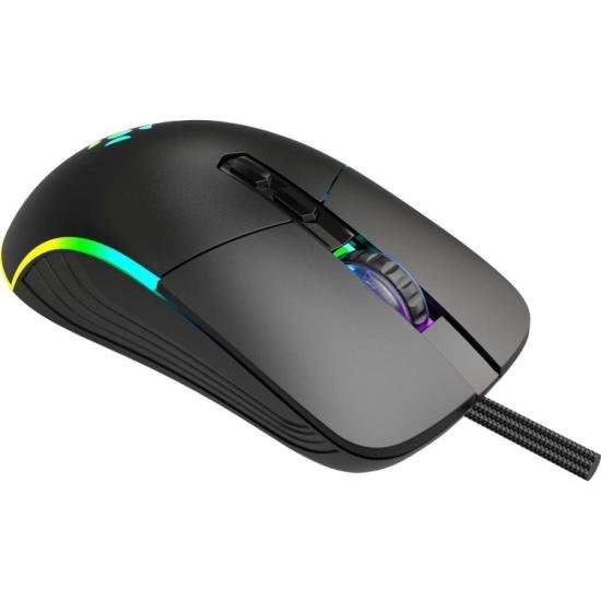 Mouse Gamer Fortrek Gunner Rainbow 3600 DPI Preto por 0,00 à vista no boleto/pix ou parcele em até 1x sem juros. Compre na loja Fortrek!