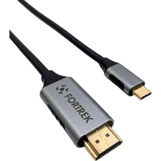 CABO USB-C P/HDMI FORTREK 4K-18C por 0,00 à vista no boleto/pix ou parcele em até 1x sem juros. Compre na loja Mundomax!