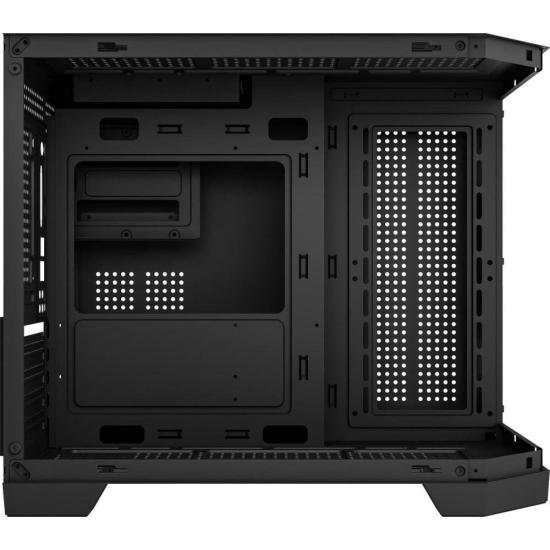 Gabinete Gamer Fortrek Prysm Angular OTX Aquário Preto por 0,00 à vista no boleto/pix ou parcele em até 1x sem juros. Compre na loja Fortrek!