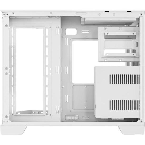Gabinete Gamer Fortrek Prysm Angular OTX Aquário Branco por 0,00 à vista no boleto/pix ou parcele em até 1x sem juros. Compre na loja Fortrek!