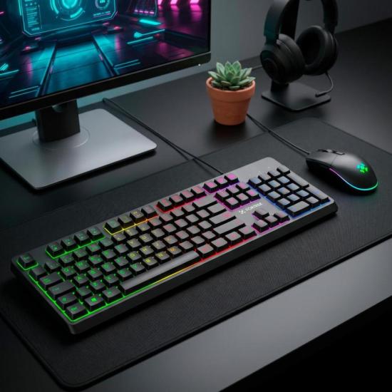 TECLADO/MOUSE FORTREK RANGER NEXT por 0,00 à vista no boleto/pix ou parcele em até 1x sem juros. Compre na loja Mundomax!