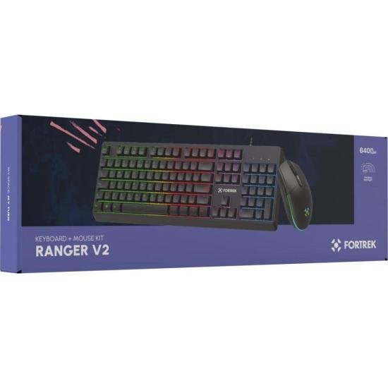 TECLADO/MOUSE FORTREK RANGER NEXT por 0,00 à vista no boleto/pix ou parcele em até 1x sem juros. Compre na loja Mundomax!