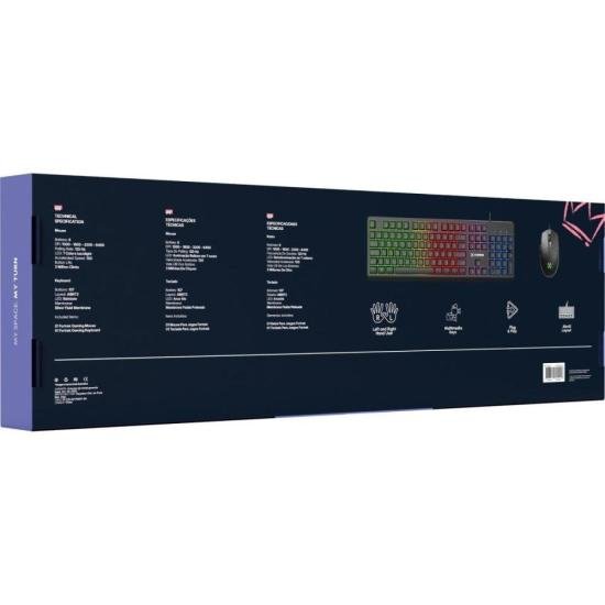 TECLADO/MOUSE FORTREK RANGER NEXT por 0,00 à vista no boleto/pix ou parcele em até 1x sem juros. Compre na loja Mundomax!