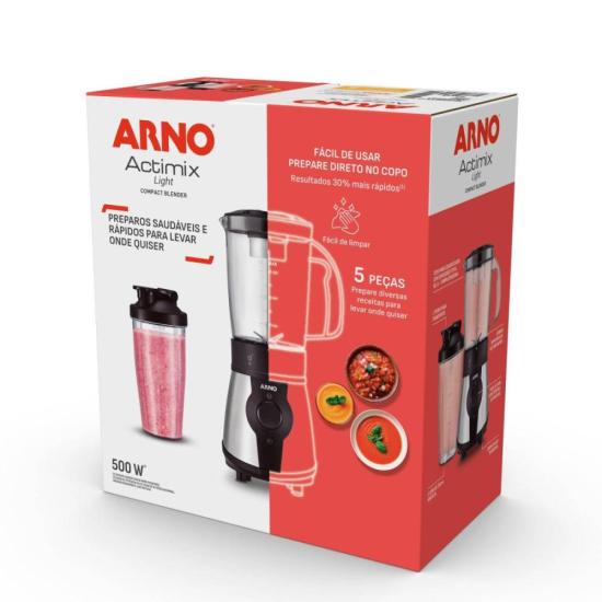 LIQ COMP BLENDER ARNO ACTIMIX 127V LQ02 por 0,00 à vista no boleto/pix ou parcele em até 1x sem juros. Compre na loja Mundomax!