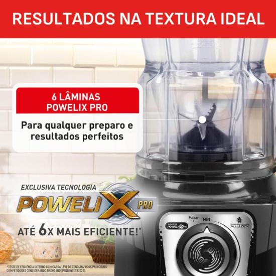 Liquidificador Arno Power Max XXL 2200W Preto LN88 220V por 0,00 à vista no boleto/pix ou parcele em até 1x sem juros. Compre na loja Mundomax!