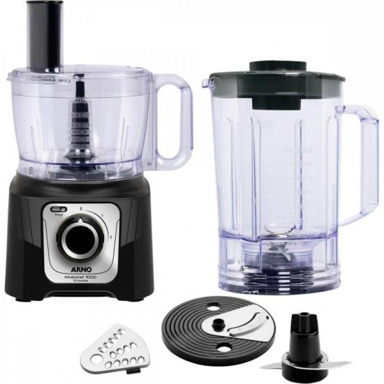 Multiprocessador Arno 1000W 16 Funções Preto MP63 127V por 0,00 à vista no boleto/pix ou parcele em até 1x sem juros. Compre na loja Mundomax!