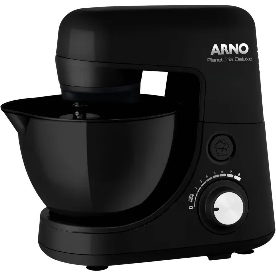 Batedeira Planetária Arno Nova Deluxe 2700W Preta 127V (88486)