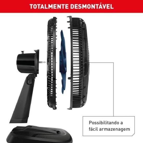 Ventilador de Mesa Arno Xtreme Force Breeze 50cm 6 Pás VB50 220V por 0,00 à vista no boleto/pix ou parcele em até 1x sem juros. Compre na loja Mundomax!