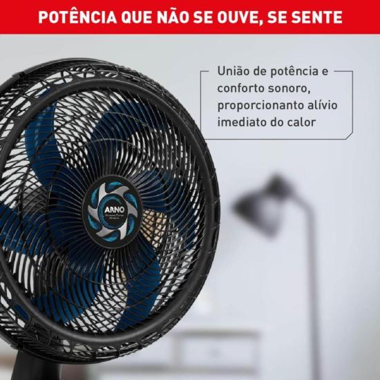 Ventilador de Coluna Arno Xtreme Force Breeze 50cm 6 Pás 127V por 0,00 à vista no boleto/pix ou parcele em até 1x sem juros. Compre na loja Mundomax!