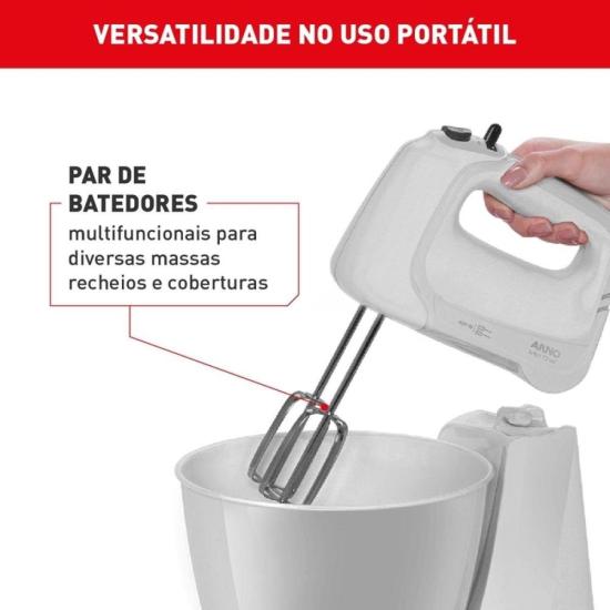 BAT 185W MINI CHEF ARNO 127V HM10 BR por 0,00 à vista no boleto/pix ou parcele em até 1x sem juros. Compre na loja Mundomax!