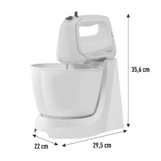 BAT 185W MINI CHEF ARNO 127V HM10 BR por 0,00 à vista no boleto/pix ou parcele em até 1x sem juros. Compre na loja Mundomax!