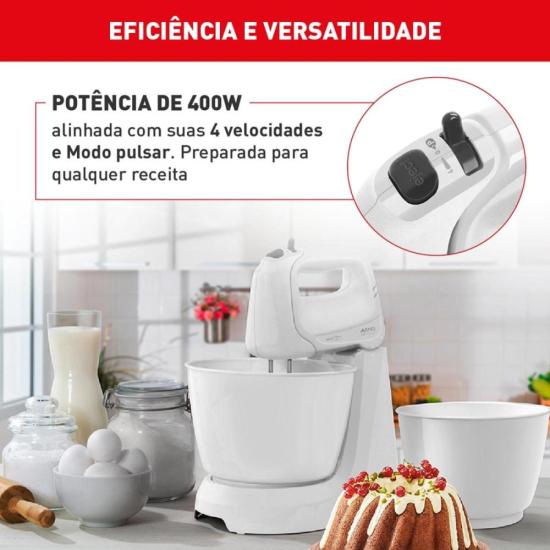 BAT 185W MINI CHEF ARNO 220V HM10 BR por 0,00 à vista no boleto/pix ou parcele em até 1x sem juros. Compre na loja Mundomax!