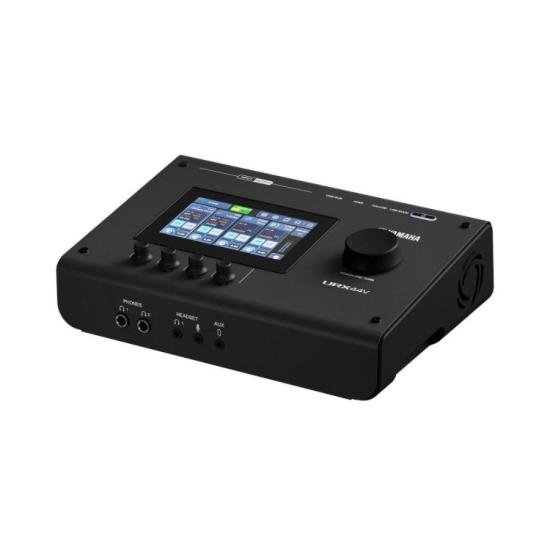 Interface de Áudio Yamaha URX44V Preta por 8.999,00 à vista no boleto/pix ou parcele em até 12x sem juros. Compre na loja Mundomax!
