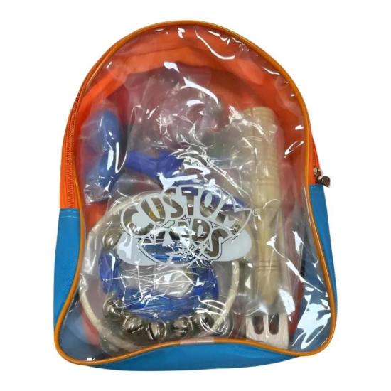 Kit Percussão Infantil Custom Sound CKPK10 Com 10 Peças por 239,00 à vista no boleto/pix ou parcele em até 9x sem juros. Compre na loja Mundomax!