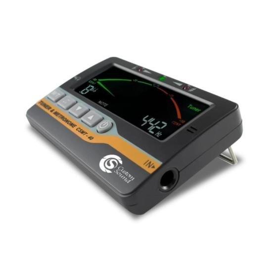 Metrônomo/Afinador Com Diapasão Digital Custom Sound CSMT40 por 155,00 à vista no boleto/pix ou parcele em até 6x sem juros. Compre na loja Mundomax!