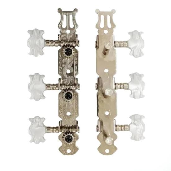 Tarraxa Violão Custom Sound CMH832 Niquelada 3+3 Pino Fino Tradicional por 35,00 à vista no boleto/pix ou parcele em até 1x sem juros. Compre na loja Mundomax!