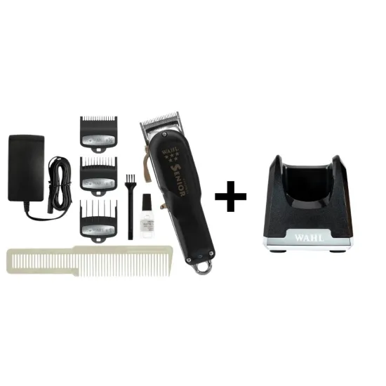 KIT MAQUINA SENIOR WAHL + BASE (88547)