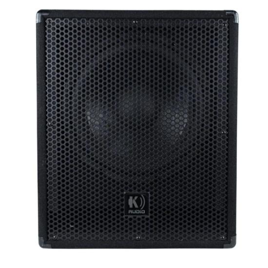 Subwoofer K-audio SW415A Ativo 15\" 400Wrms Preto por 3.299,00 à vista no boleto/pix ou parcele em até 12x sem juros. Compre na loja Mundomax!