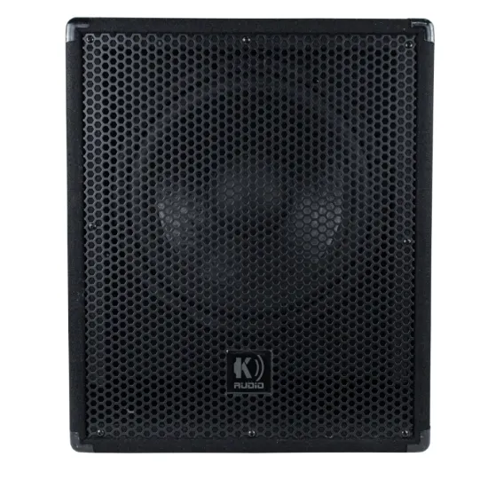 Subwoofer K-audio SW415A Ativo 15\" 400Wrms Preto (88567)