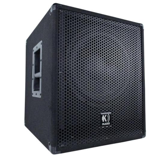 Subwoofer K-audio SW415A Ativo 15\" 400Wrms Preto por 3.299,00 à vista no boleto/pix ou parcele em até 12x sem juros. Compre na loja Mundomax!