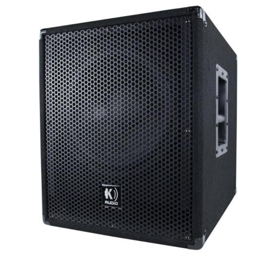 Subwoofer K-audio SW415A Ativo 15\" 400Wrms Preto por 3.299,00 à vista no boleto/pix ou parcele em até 12x sem juros. Compre na loja Mundomax!