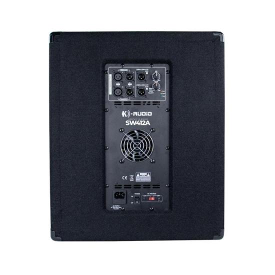 Subwoofer K-audio SW412A Ativo 12’ 400Wrms Carpete por 2.999,00 à vista no boleto/pix ou parcele em até 12x sem juros. Compre na loja Mundomax!